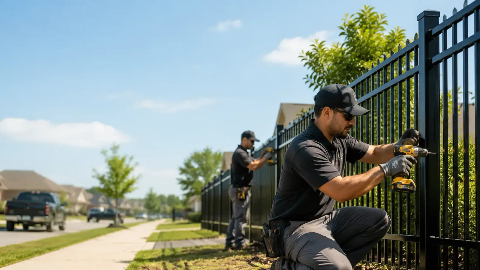 Metal Fence Installation in Wheatfield, IN
